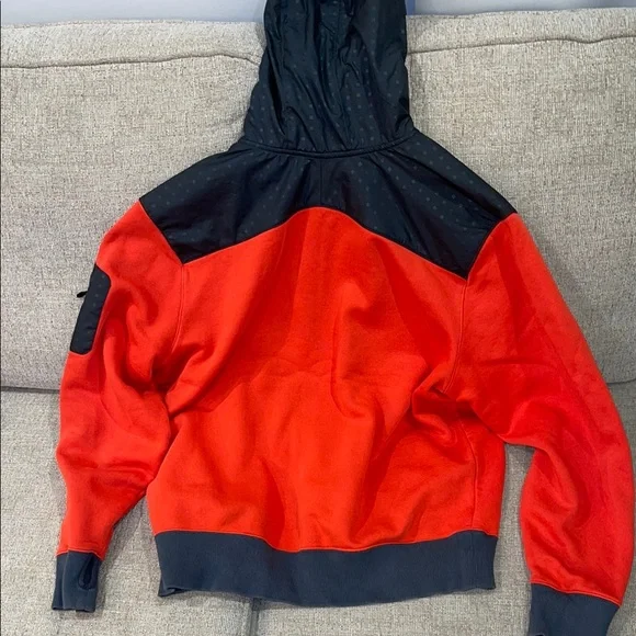 Nike Red and Black Full-Zip Hoodie - Picture 7 of 7